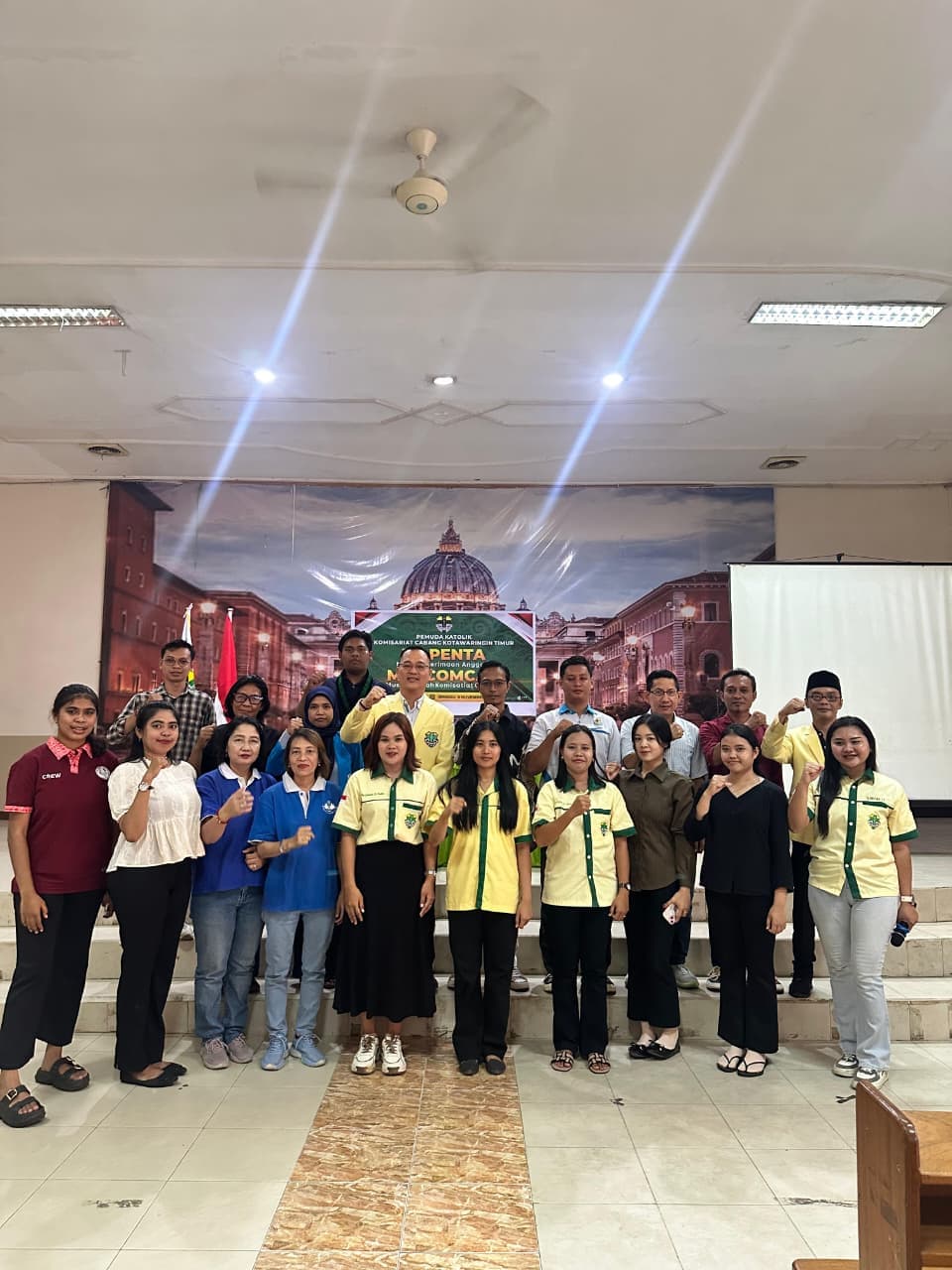 foto: Pemuda Katolik saat digelarnya MUSKOMCAB