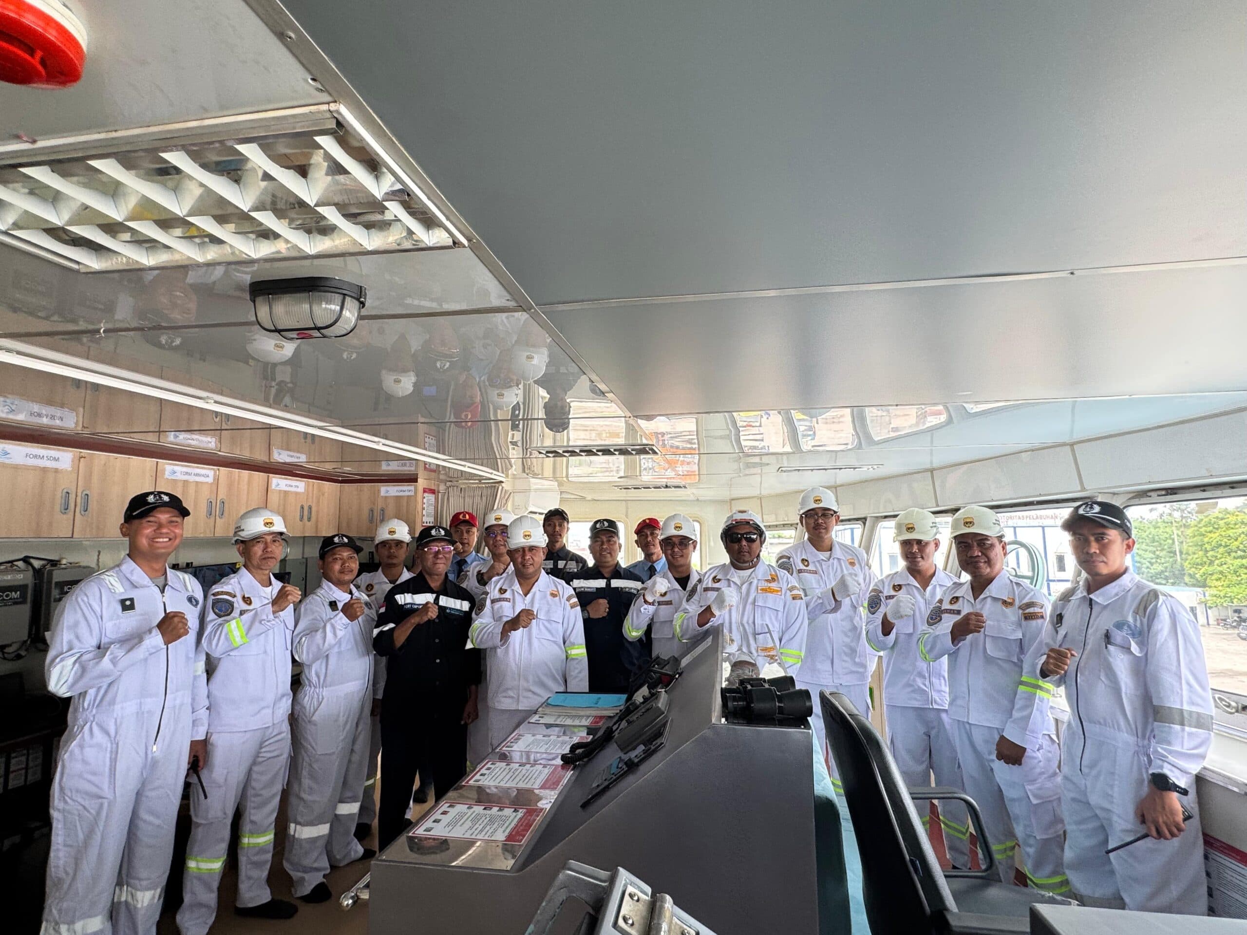 KSOP Sampit lakukan pemeriksaan di KM Dharma Ferry VI DLU